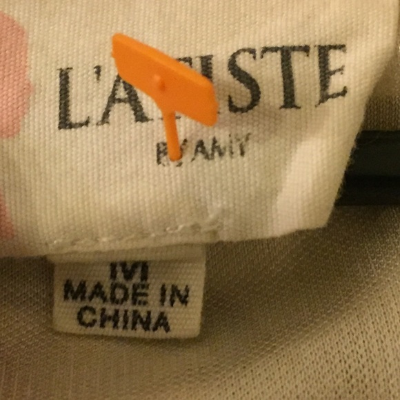 LATISTE HIGH LOW FLORAL SLEEVELESS DRESS M - Picture 4 of 4